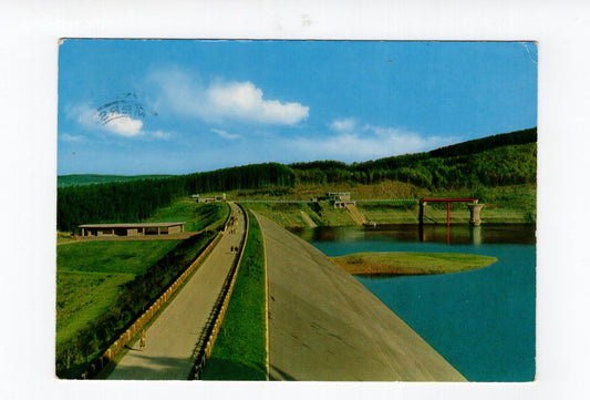Ansichtskarte Der Biggesee im Sauerland / Hauptabsperrdamm