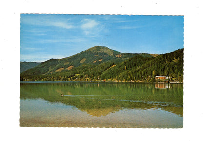 Ansichtskarte Erlaufsee mit Gemeindealpe / Österreich