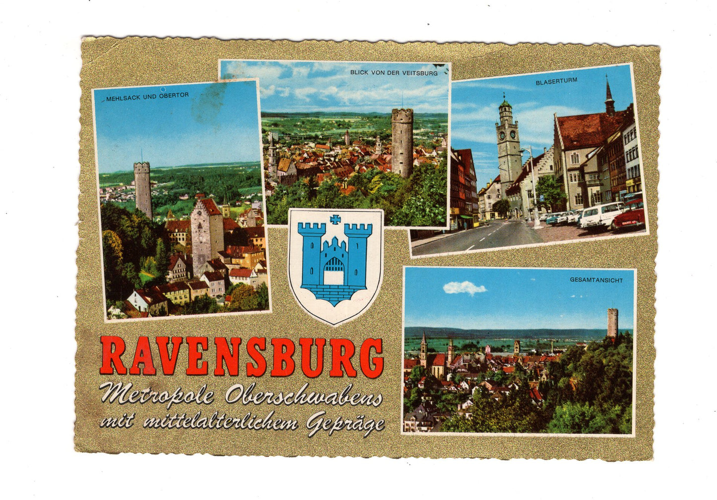 Ansichtskarte Ravensburg / Oberschwaben