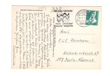 Ansichtskarte Bad Soden-Salmünster / König-Heinrich-Sprudel +++