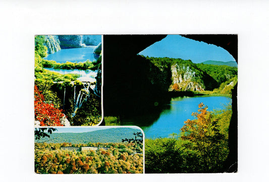 Ansichtskarte Plitvicka Jezera / Kroatien