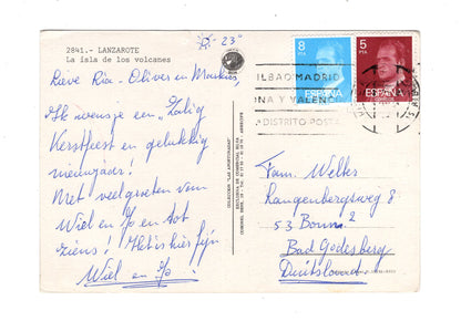 Ansichtskarte Lanzarote / Spanien