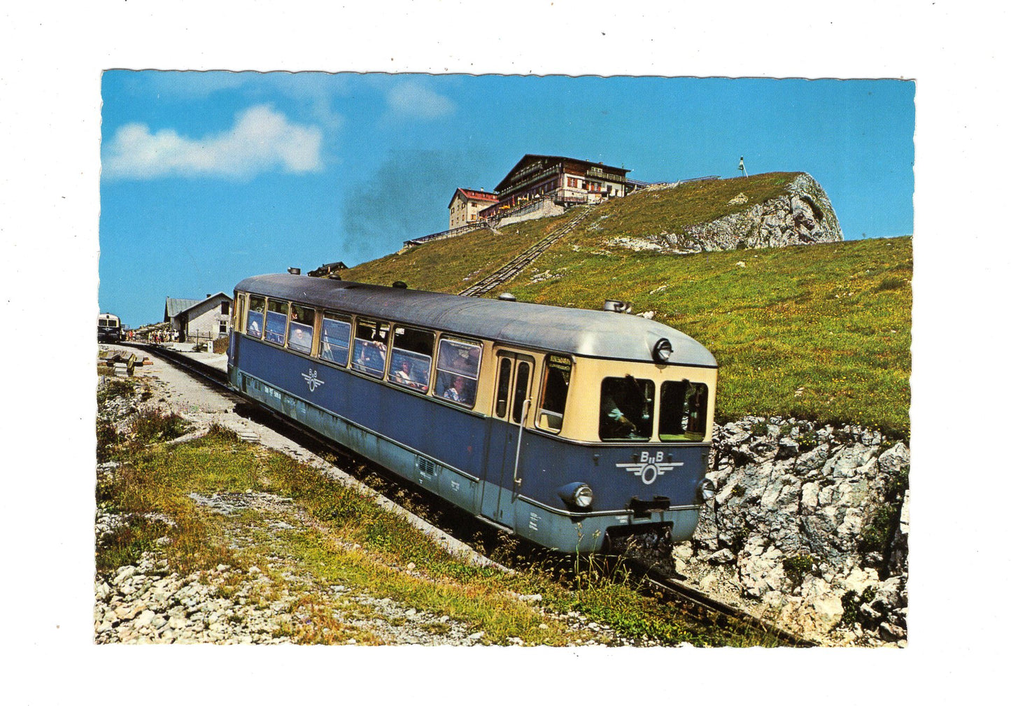 Ansichtskarte Fahrt zum Schafberg-Gipfel / Österreich / N1-68