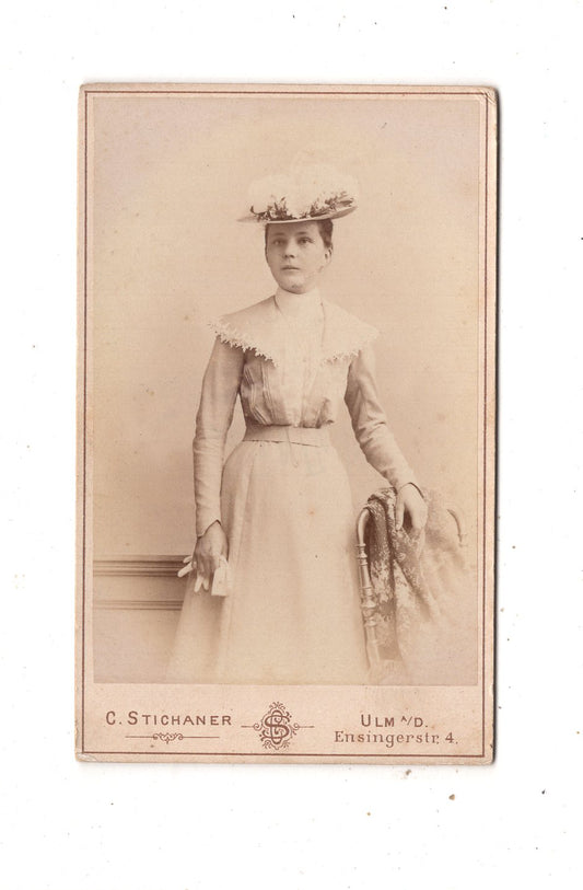 Fotografie Feine Dame - Ulm an der Donau 1890er