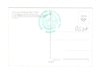 Ansichtskarte Fahrt zum Schafberg-Gipfel / Österreich / N1-68