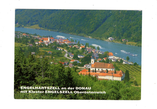 Ansichtskarte Engelhartszell mit Kloster / Oberösterreich / Österreich