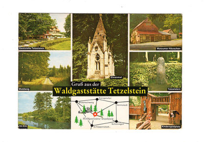 Ansichtskarte Waldgaststätte Tetzelstein / Königslutter / H1-59