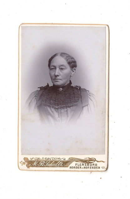 Fotografie Damenportrait - Flensburg 1890er