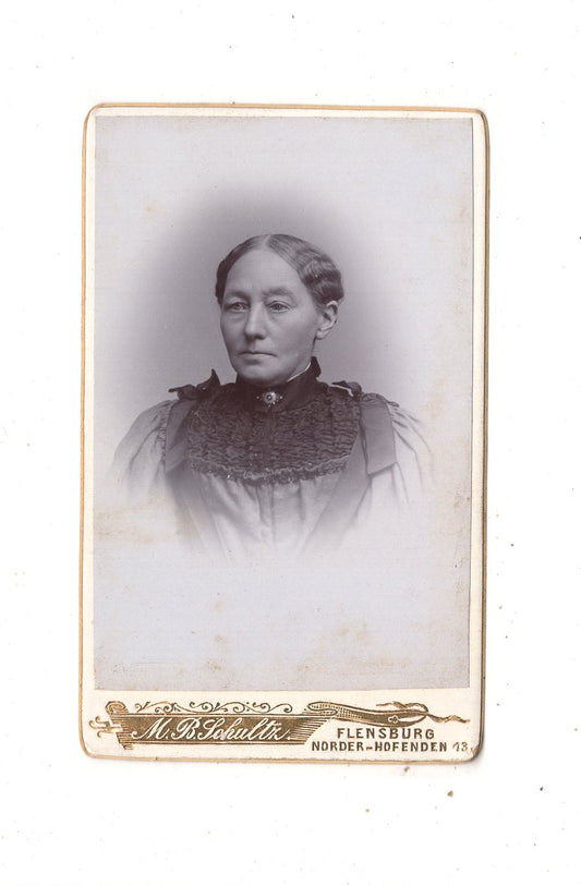 Fotografie Damenportrait - Flensburg 1890er