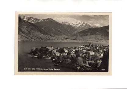 Ansichtskarte Zell am See gegen Hohe Tauern / Österreich