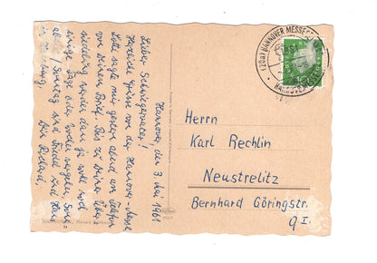 Ansichtskarte Hannover / Neues Rathaus / G1-62