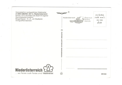 Ansichtskarte Gmünd im Waldviertel / Niederösterreich / Österreich