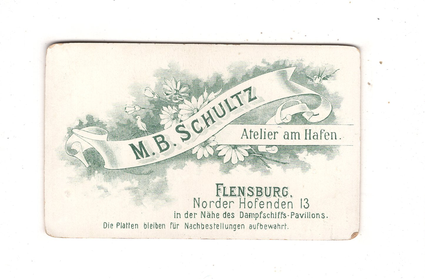 Fotografie Damenportrait - Flensburg 1890er