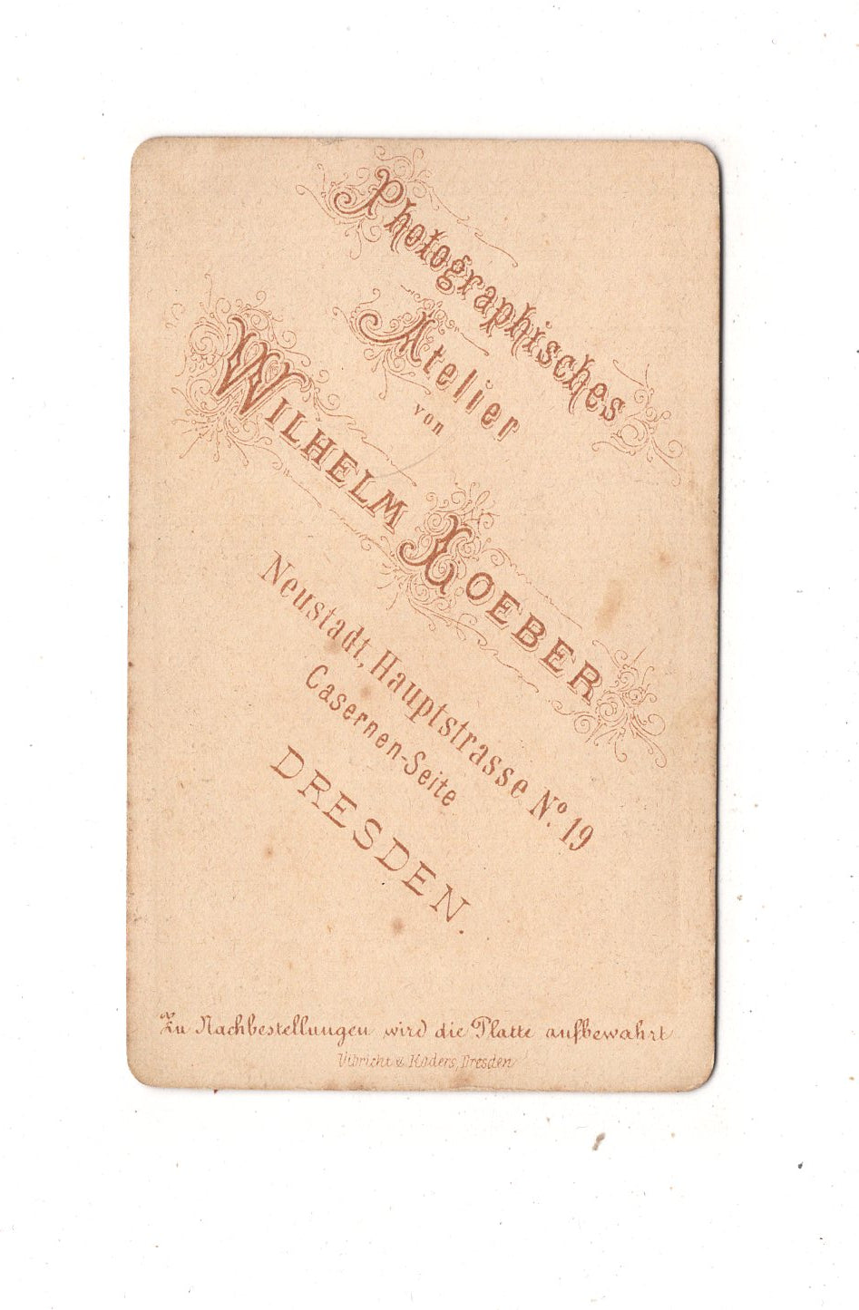 Fotografie Niedliche kleine Kinder - Dresden 1870er / CDV M1-11