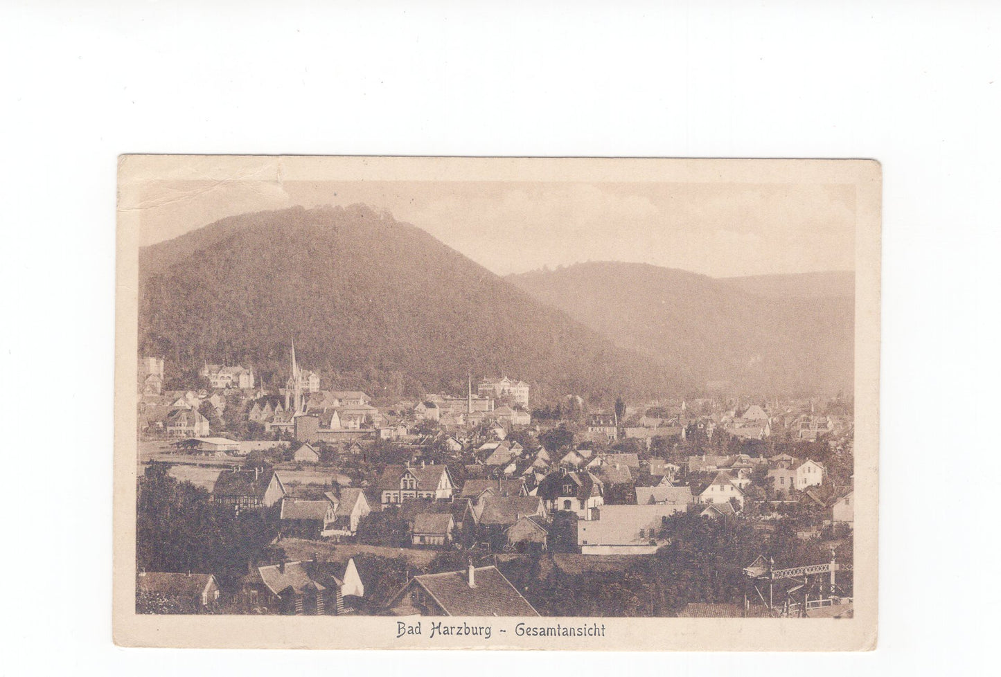 Ansichtskarte Bad Harzburg / Gesamtansicht