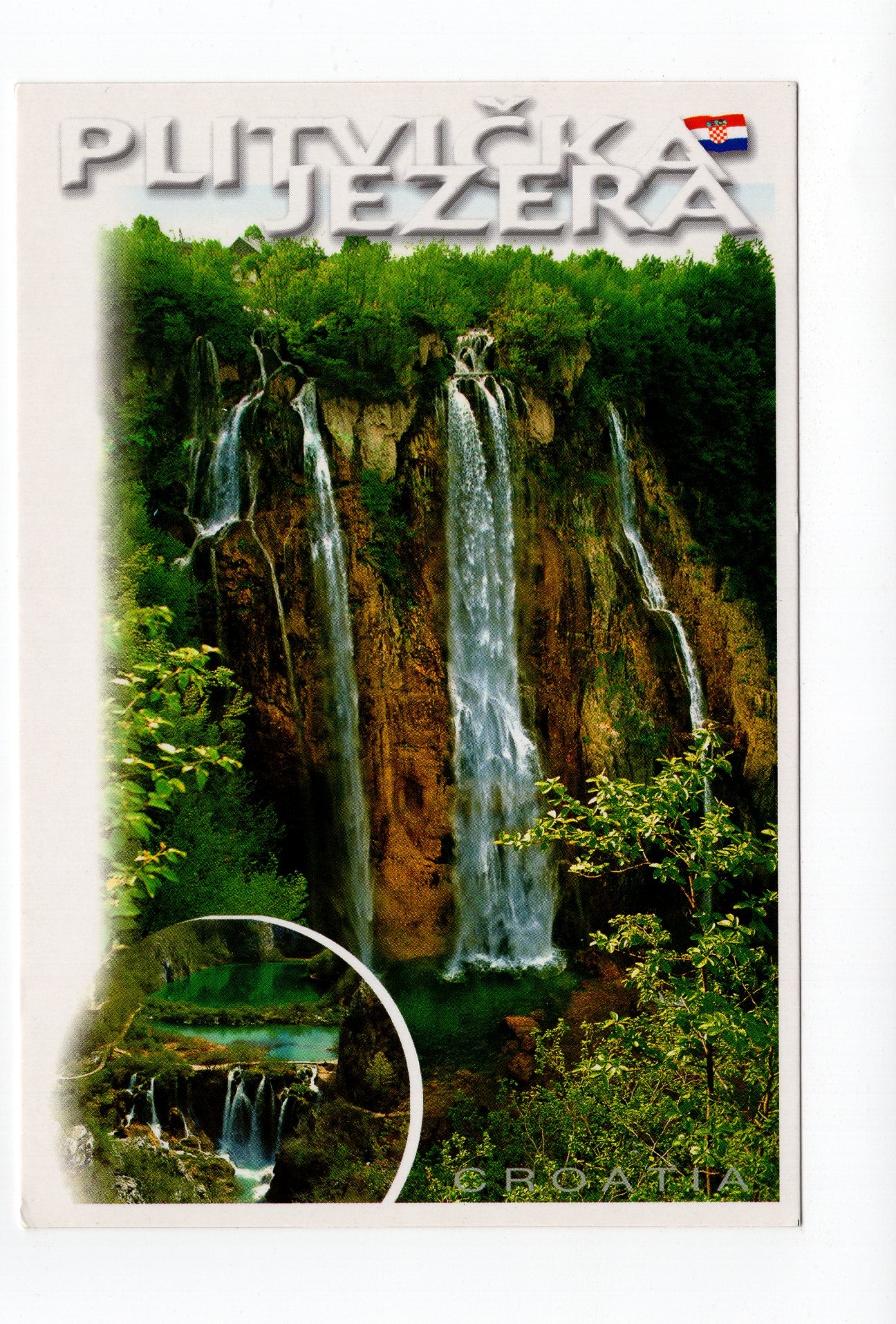 Ansichtskarte Plitvicka Jezera / Kroatien