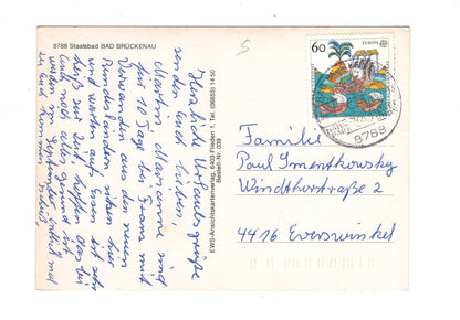 Ansichtskarte Bad Brückenau  / Kurpark  / I1-57