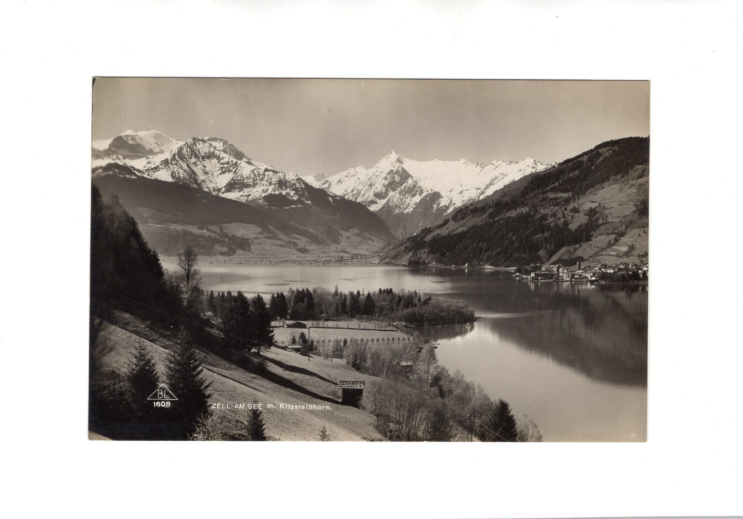 Ansichtskarte Zell am See mit Kitzsteinhorn / Österreich