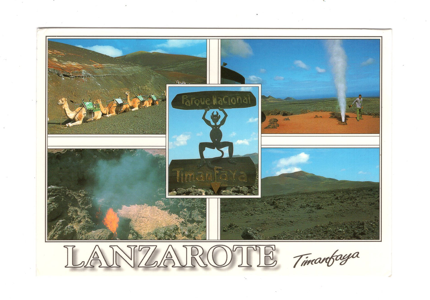 Ansichtskarte Lanzarote / Timanfaya / Spanien