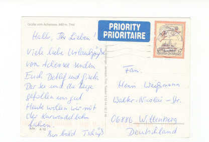 Ansichtskarte Achensee / Tirol / Österreich