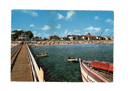 Ansichtskarte Ostseeheilbad Niendorf / Blick von der Seebrücke / L1-70