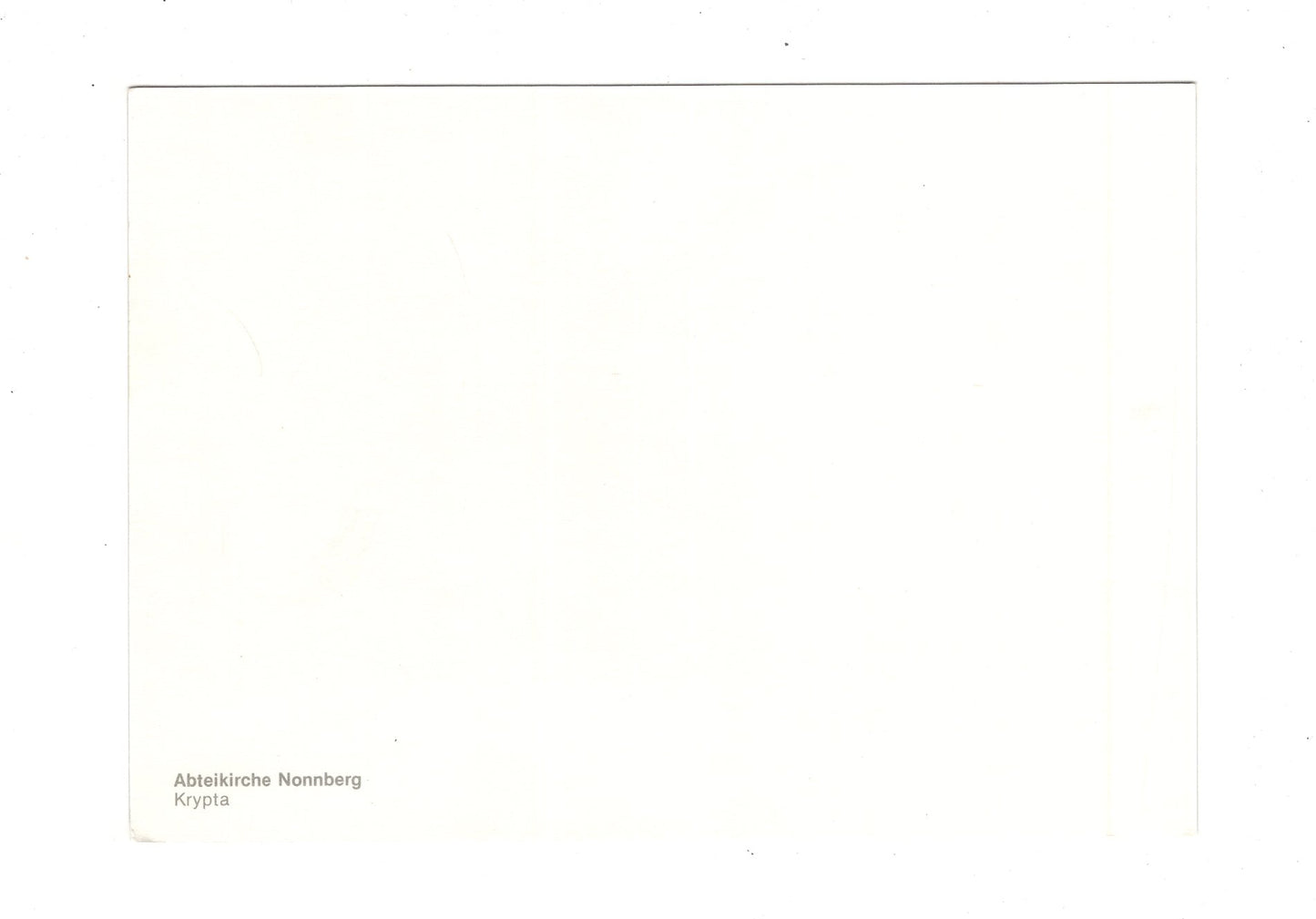 Ansichtskarte Abteikirche Nonnberg / Österreich