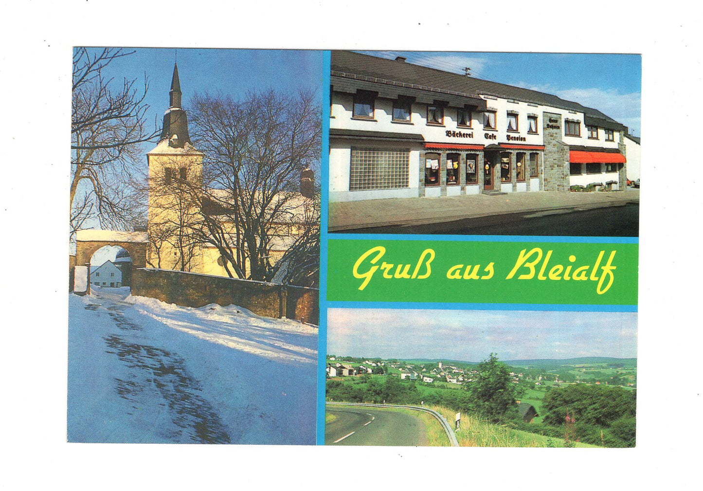 Ansichtskarte Pension-Café Haus Dahmen / Bleialf