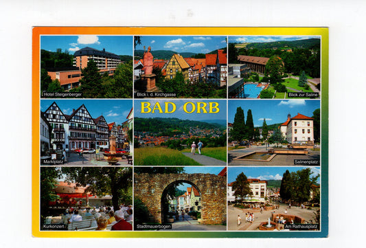 Ansichtskarte Bad Orb im Spessart / Hotel Steigenberger +++