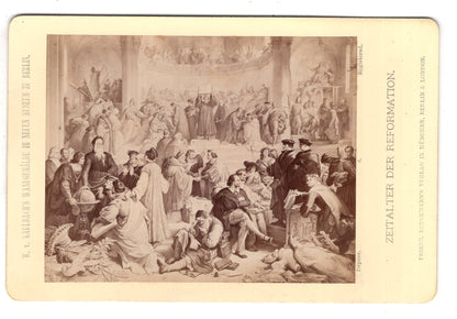 Fotografie / Kunst W. v. Kaulbach - Zeitalter der Reformation