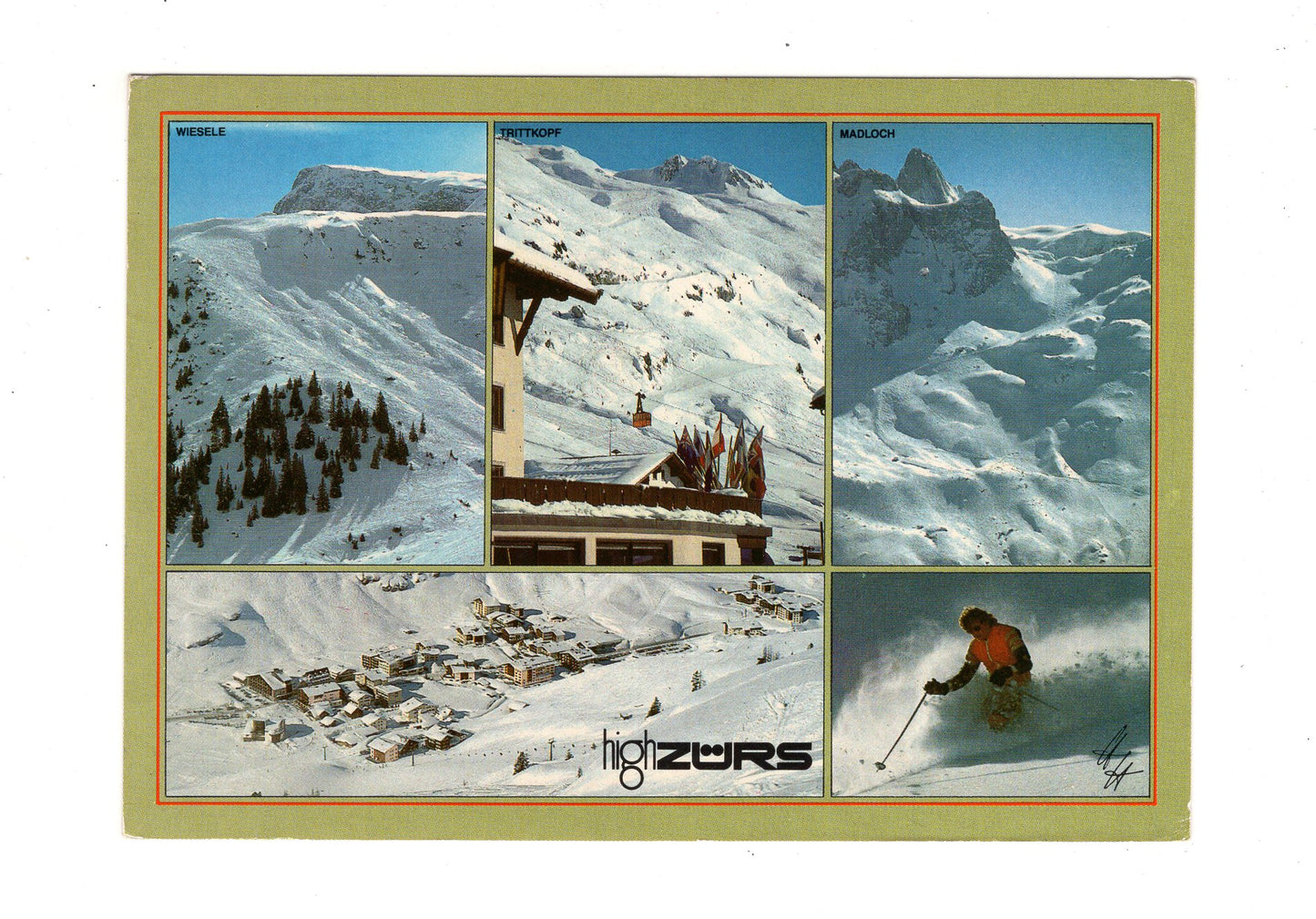 Ansichtskarte Zürs am Arlberg / Österreich