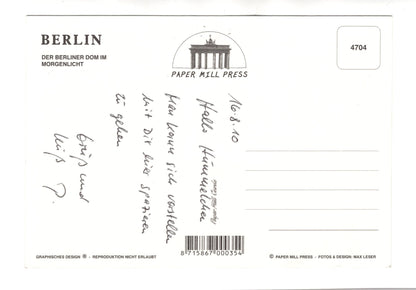 Ansichtskarte Berlin / Berliner Dom