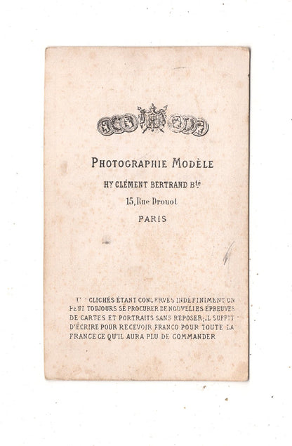 Fotografie Feine Dame - Paris um 1870