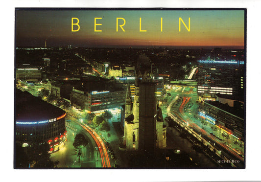 Ansichtskarte Berlin / Blick vom Europa-Center