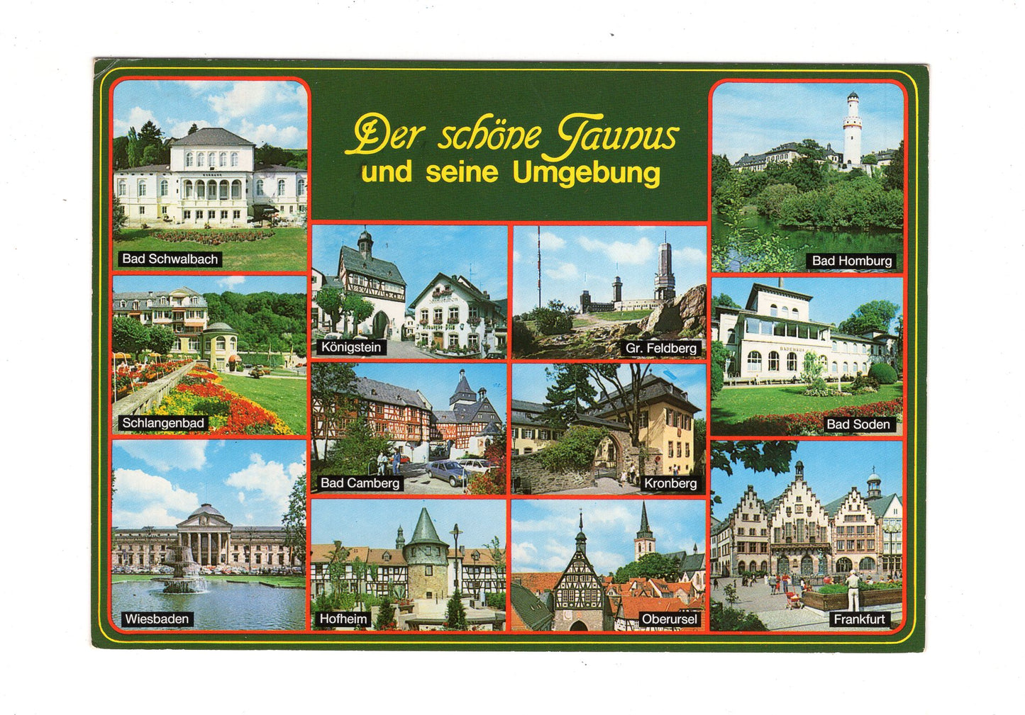 Ansichtskarte Der schöne Taunus und seine Umgebung / H1-59