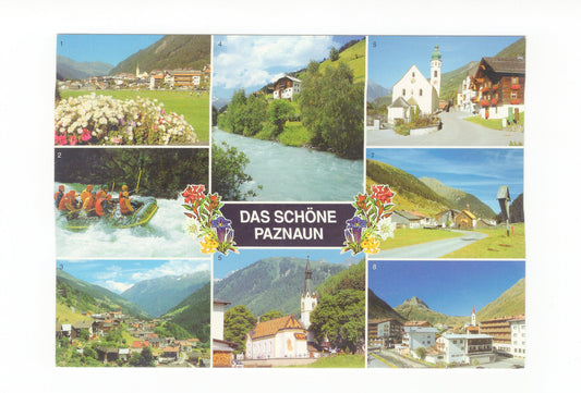 Ansichtskarte Das schöne Paznaun / Tirol / Österreich