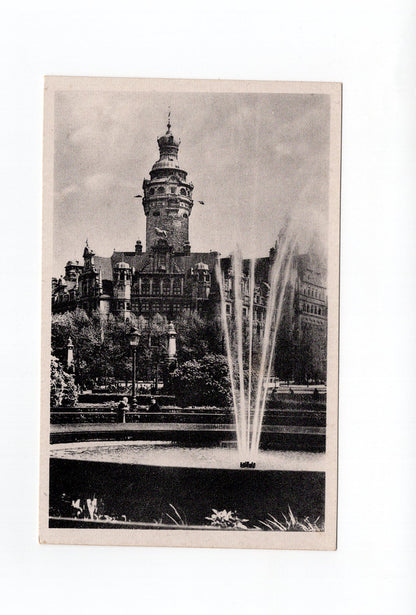 Ansichtskarte Leipzig / Neues Rathaus