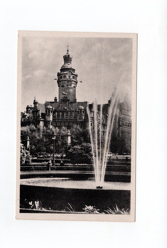 Ansichtskarte Leipzig / Neues Rathaus