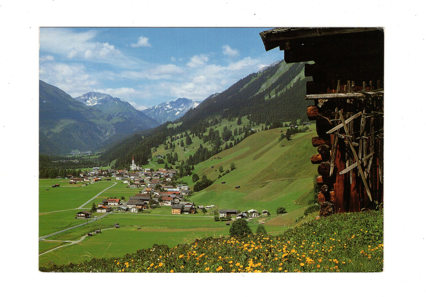 Ansichtskarte Holzgau / Lechtal / Österreich