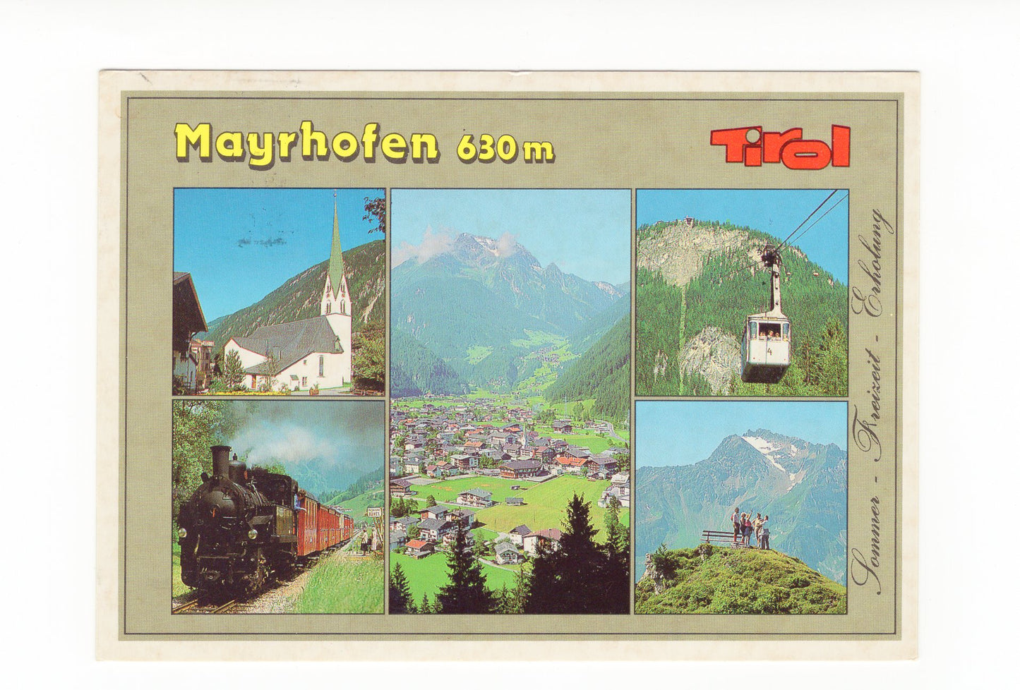 Ansichtskarte Mayrhofen im Zillertal / Tirol / Österreich