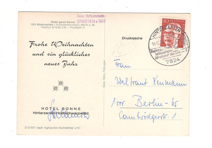 Ansichtskarte Hinterzarten / Hochschwarzwald / J1-70