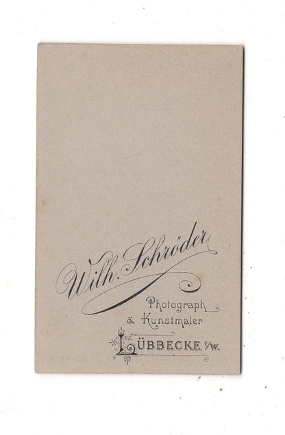 Fotografie Damenportrait - Lübbecke 1890er