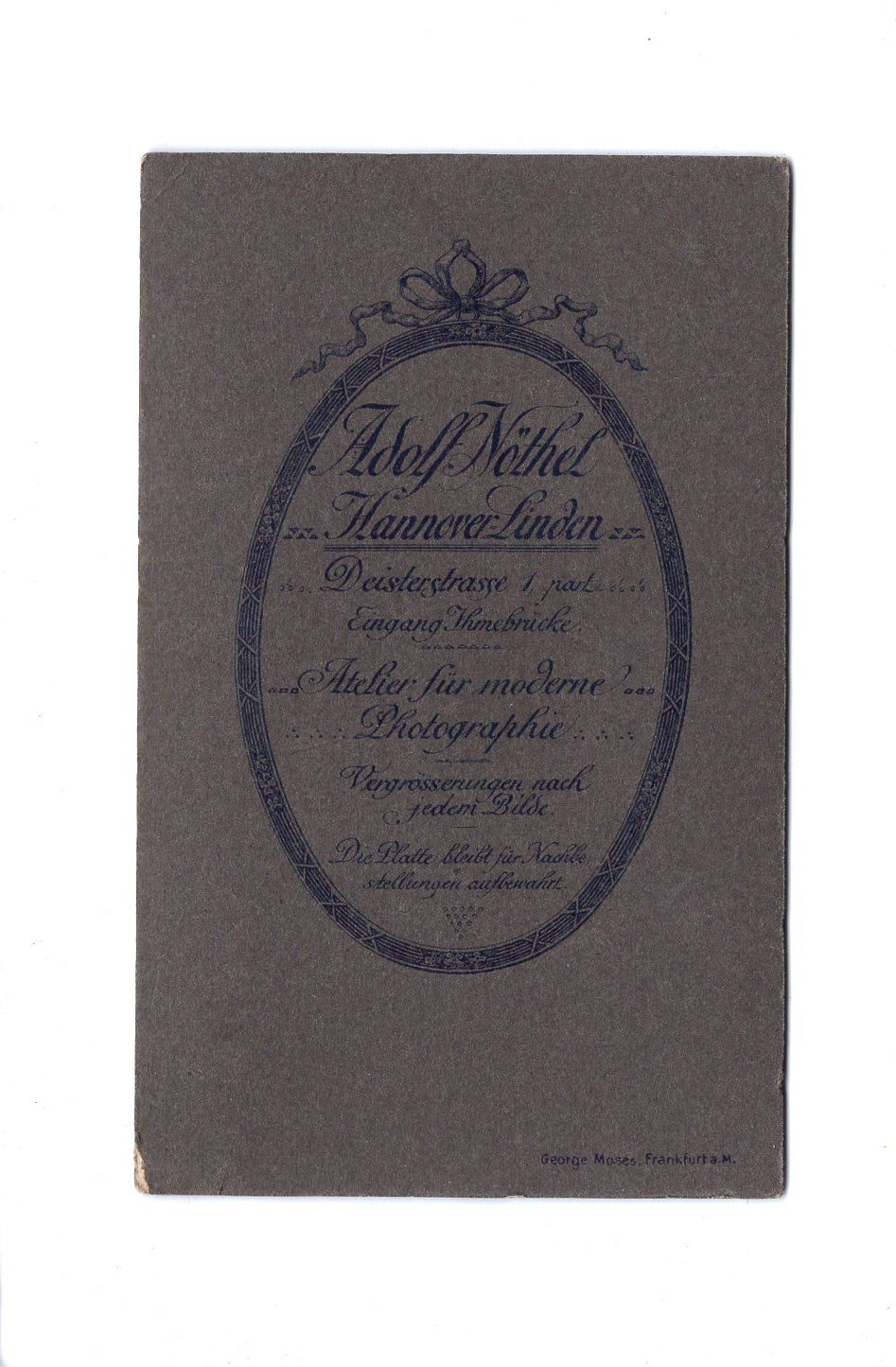 Fotografie Schönes Kinderbild / Baby - Hannover-Linden 1910er