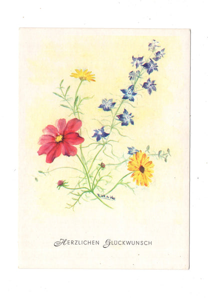 Ansichtskarte Glückwünsche / Glückwunsch zum Geburtstag / L1-61