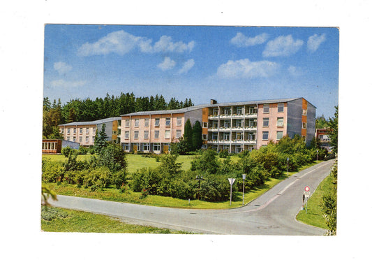 Ansichtskarte Bad Steben im Frankenwald / LVA Sanatorium Frankenwarte