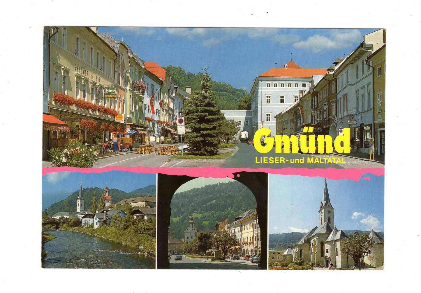 Ansichtskarte Gmünd / Kärnten / Österreich