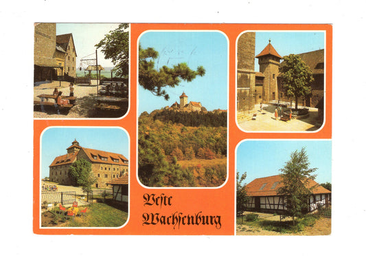 Ansichtskarte Veste Wachenburg / Holzhausen / Kreis Arnstadt