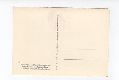 Ansichtskarte Herrgottskirche Creglingen / Tilman Riemenschneiders Marienaltar