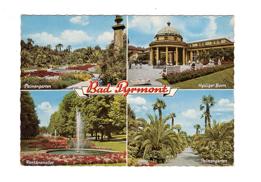 Ansichtskarte Bad Pyrmont / Hylliger Born / Palmengarten +++  / I1-57