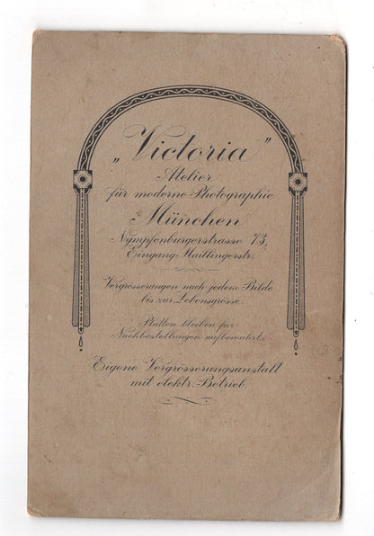 Fotografie Feines junges Mädchen - München 1910er / CAB U-28