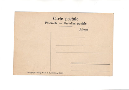 Ansichtskarte Vierwaldstättersee aus der Vogelschau